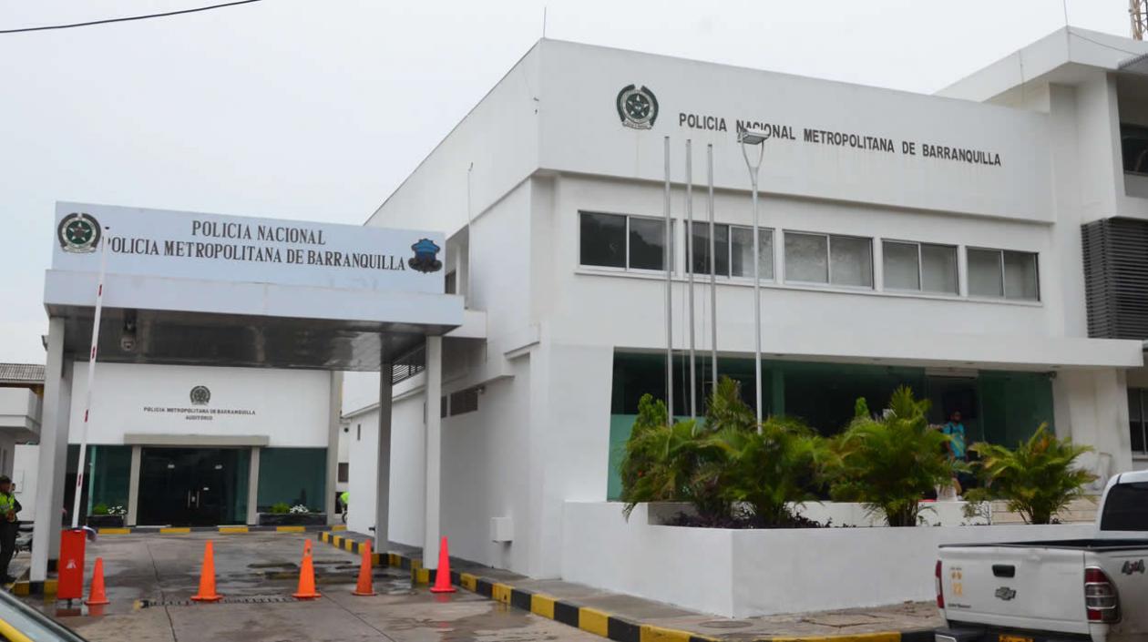 Comando de la Policía Metropolitana de Barranquilla.