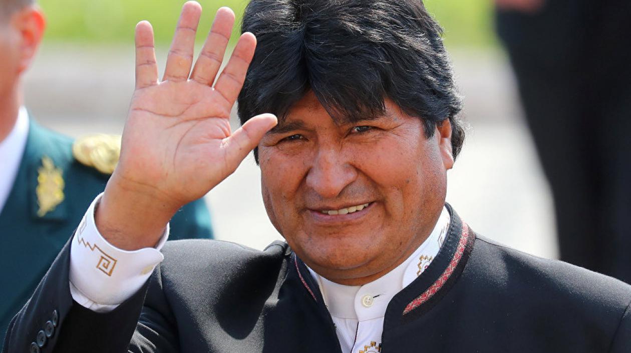 Evo Morales, presidente de Bolivia.