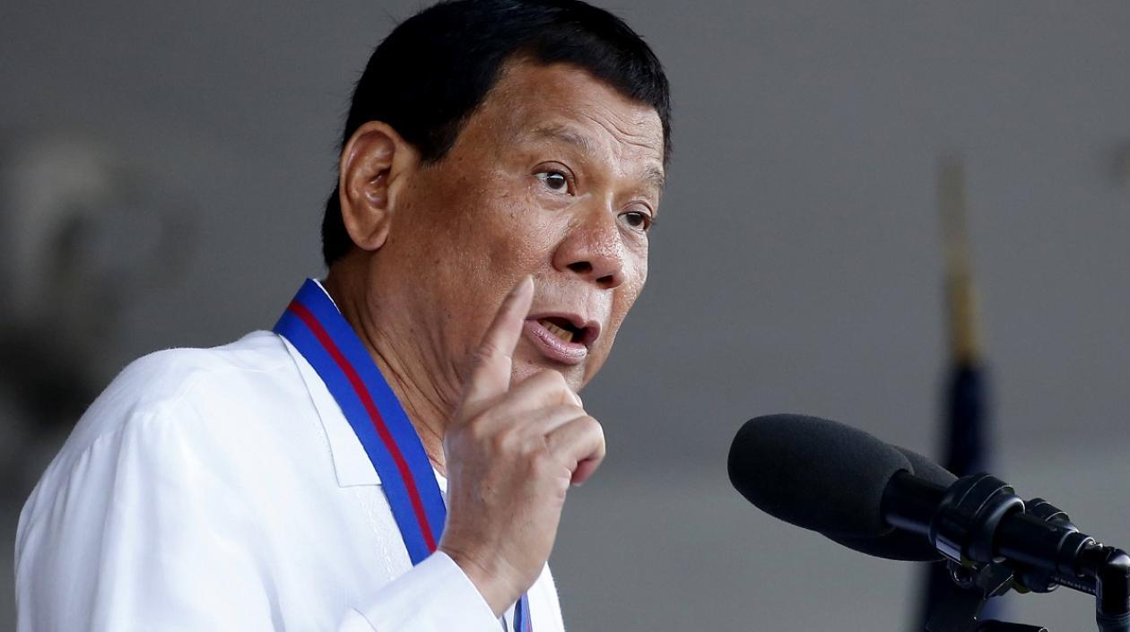Rodrigo Duterte, presidente de Filipinas.