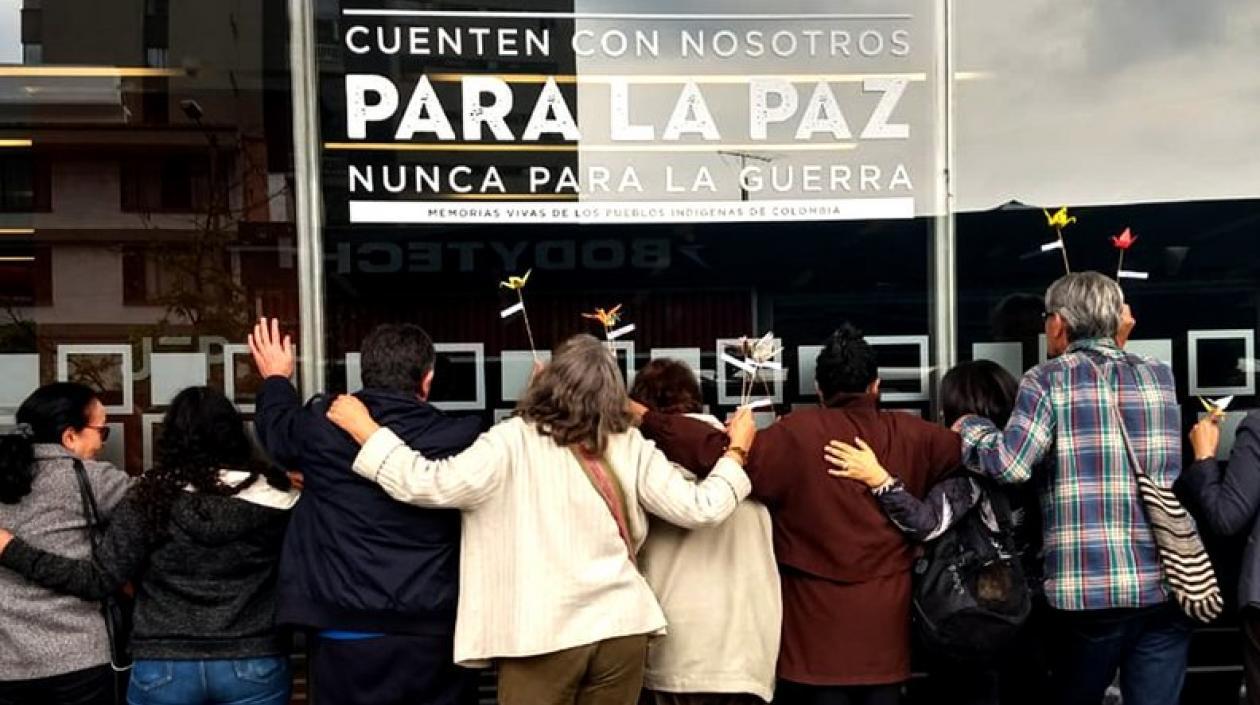 Momento del acto simbólico. 