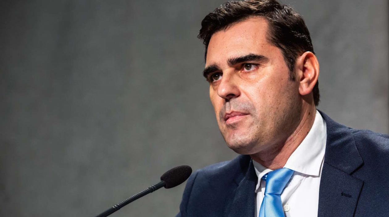 Alessandro Gisotti,  director "interino" de la oficina de prensa de la Santa Sede.