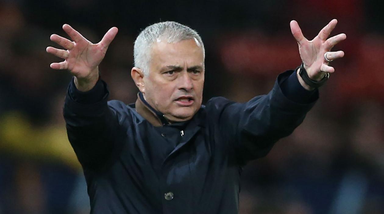 José Mourinho, técnico portugués. 