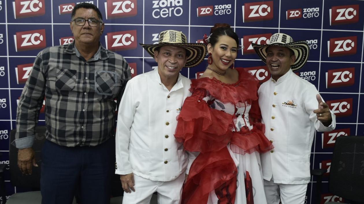 Eduardo Guerrero, Camilo Polo,Ginari Saballet y Lisandro Polo.