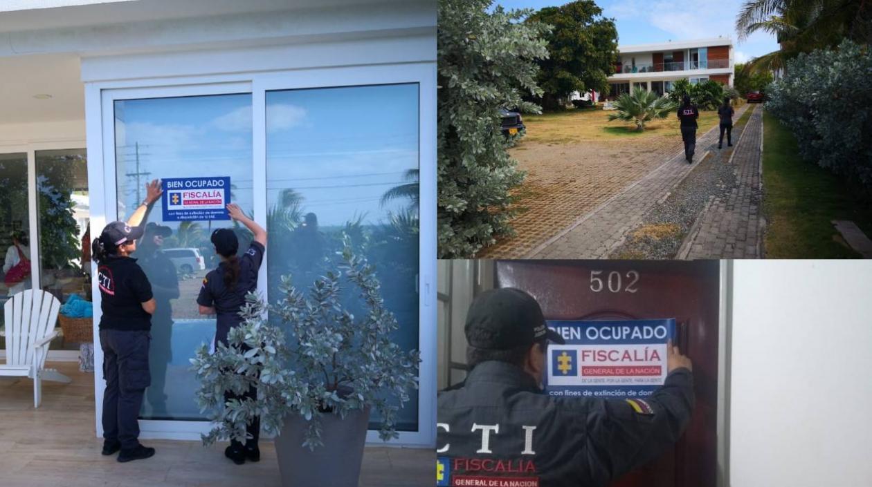 Las medidas cautelares fueron a 58 inmuebles y bienes.