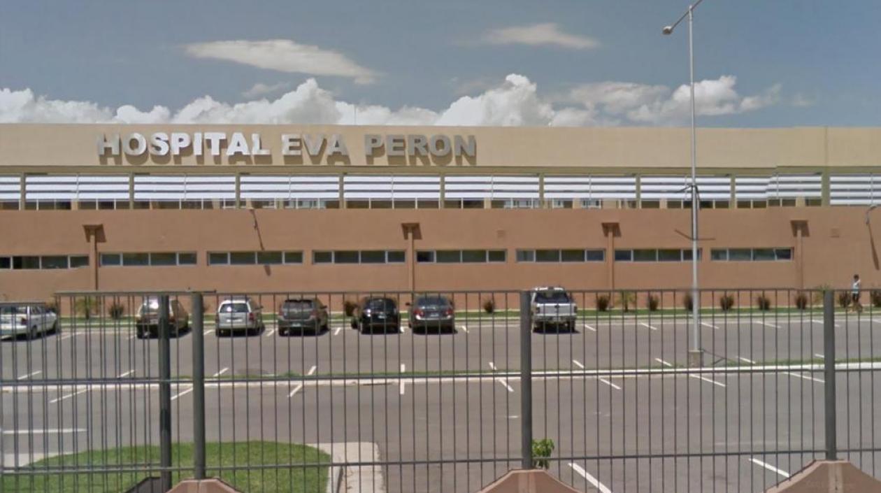 Fachada del hospital Eva Perón en Argentina.