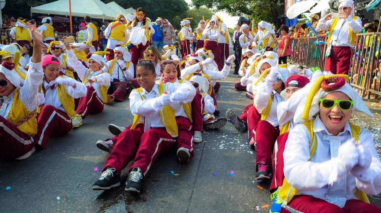Comparsa de ‘Las Marimondas de la CUC’.