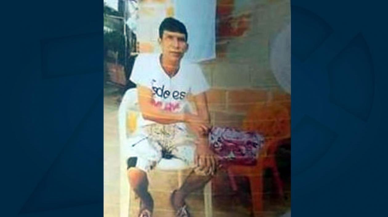 Fabián Antonio Gil Blanco, quien estaba desaparecido y resultó muerto.