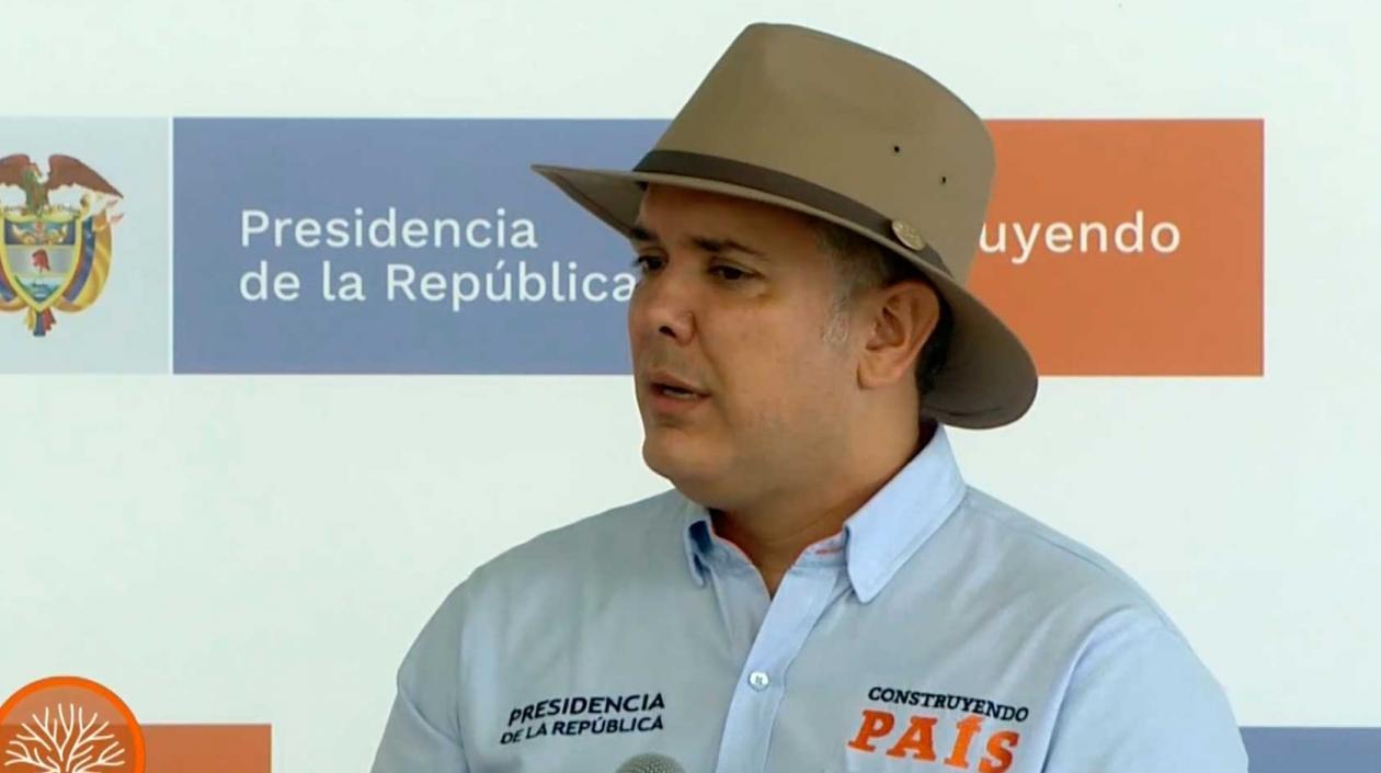 Iván Duque, Presidente de Colombia.