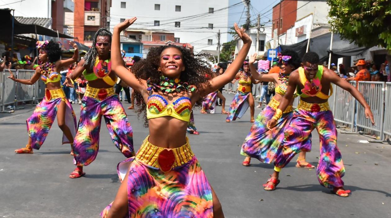 Afrobatata, uno de los grupos participantes en la Gran Parada Carlos Franco.