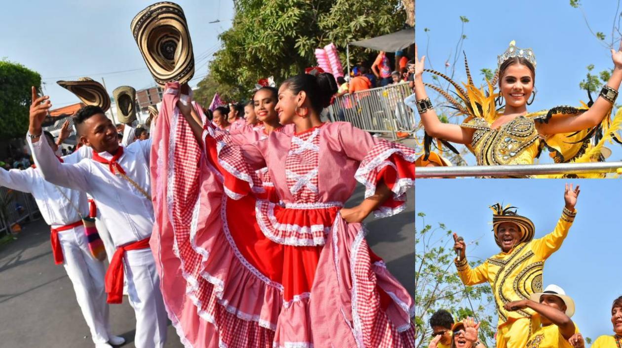 El público barranquillero vibró durante el recorrido de los 120 grupos participantes en la gran parada de Carlos Franco.