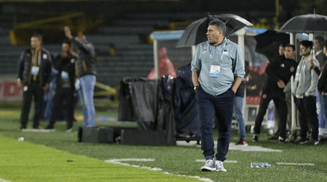 Luis Fernando Suárez, técnico de Junior. 
