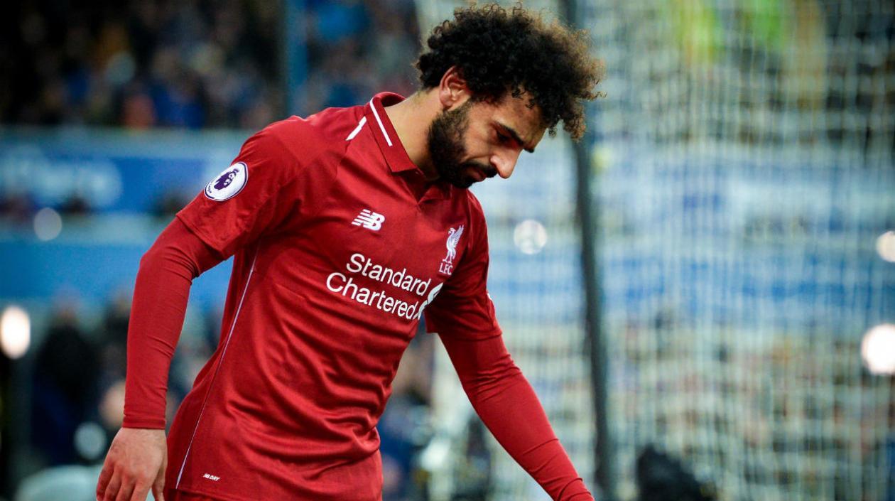 Mohamed Salah, delantero del Liverpool. 