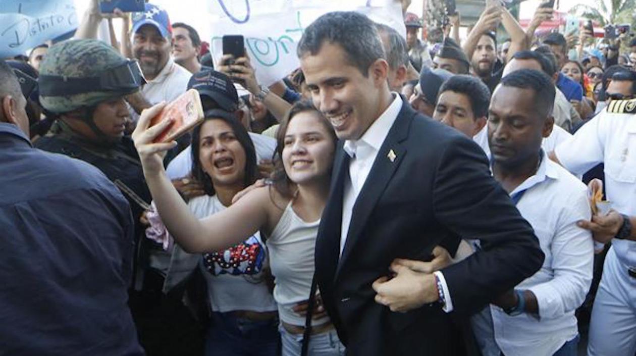 Juan Guaidó.