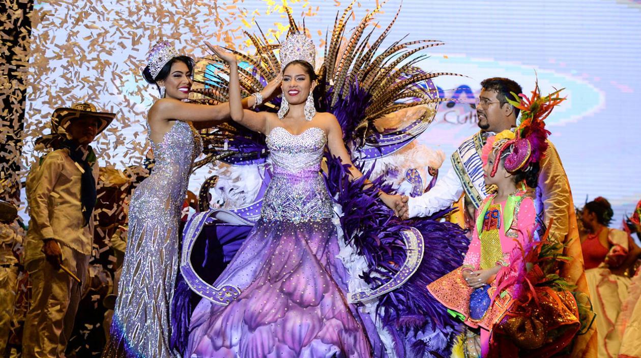 Paula Luna, reina del Carnaval de Soledad