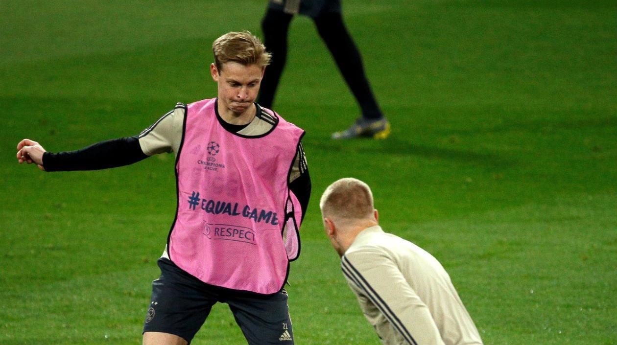 Frenkie de Jong, nuevo jugador del Barcelona. 