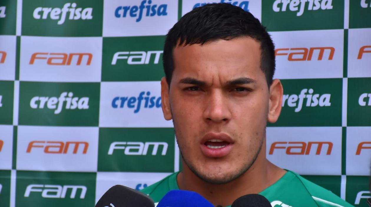 Gustavo Gómez, jugador del Palmeiras.