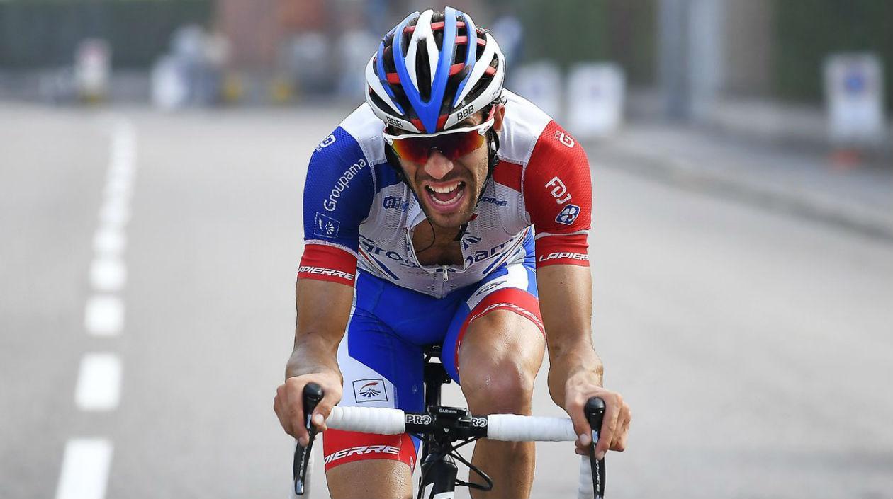 Thibaut Pinot, ciclista francés. 