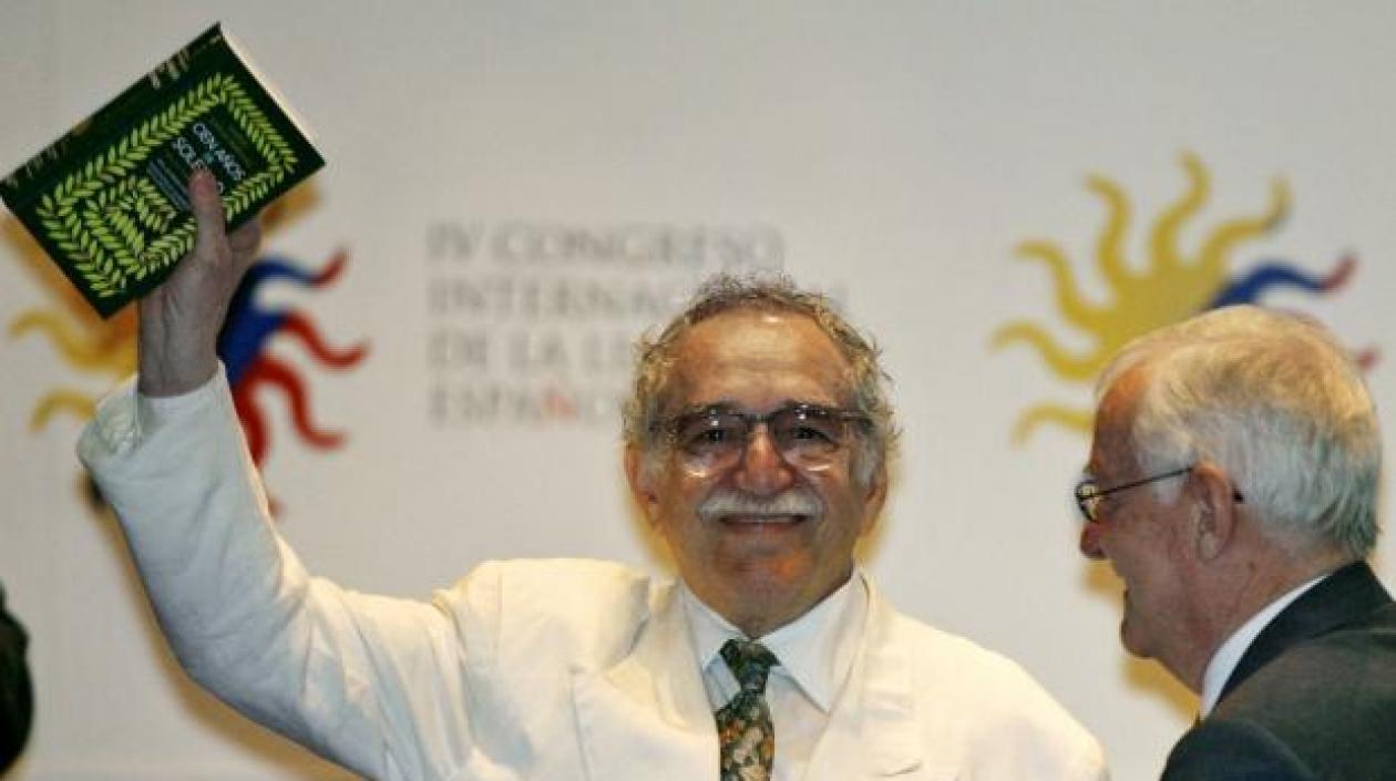 El nobel de Literatura Gabriel García Márquez.