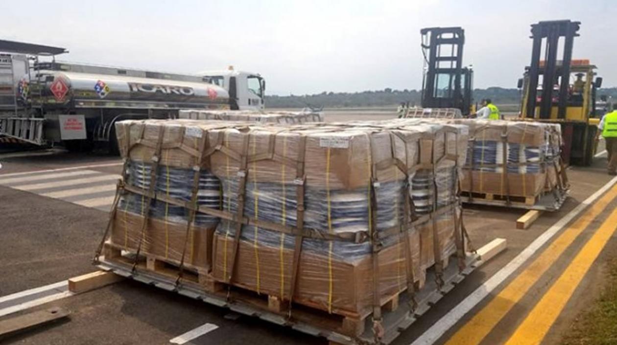 Ayuda humanitaria procedente en EE.UU.