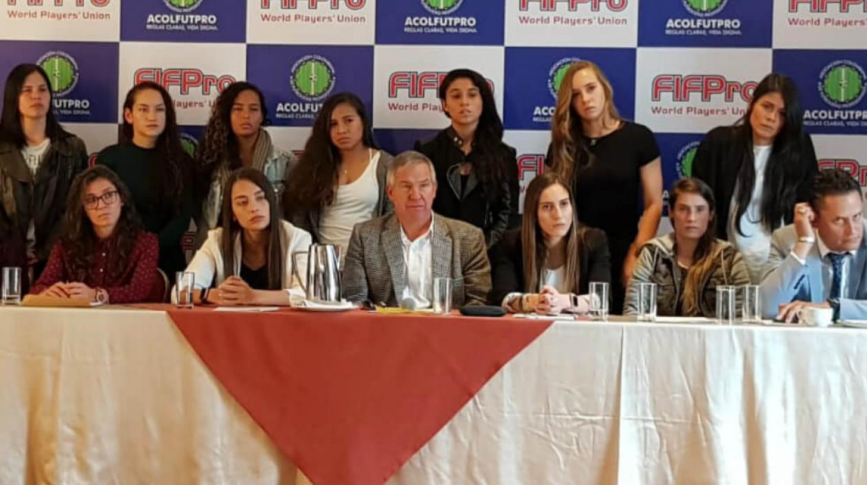 Las jugadoras de la Selección Colombia y clubes colombianos.