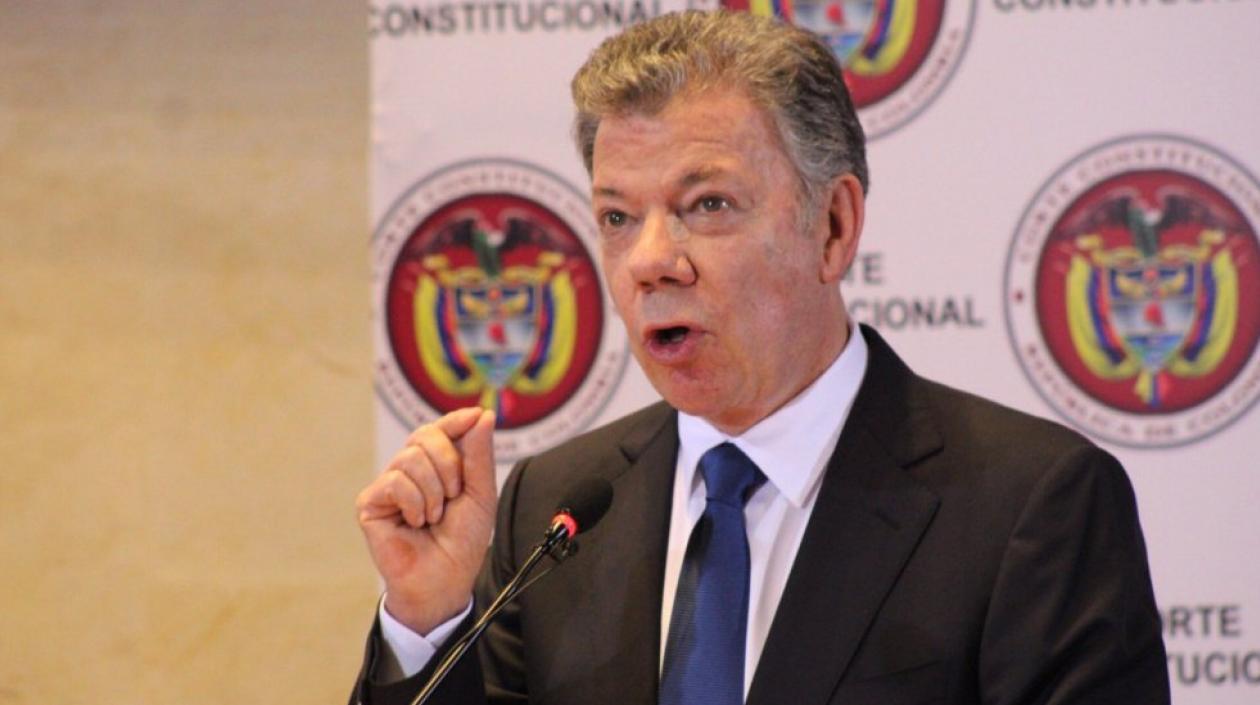Juan Manuel Santos.