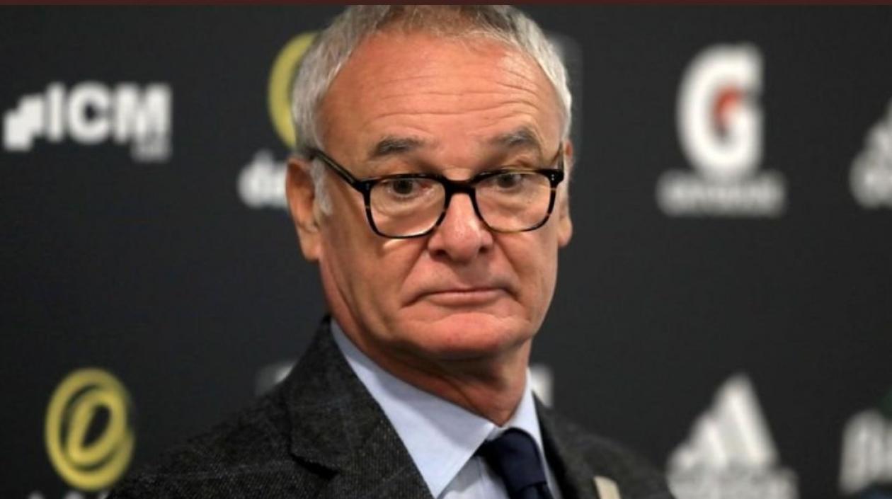 Claudio Ranieri, técnico italiano. 