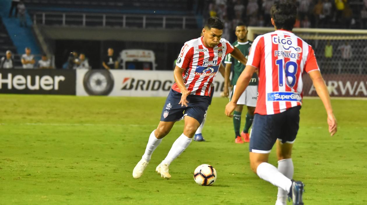 Teófilo Gutiérrez, delantero de Junior. 