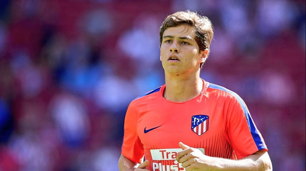 Andrés Solano, lateral izquierdo del Atlético de Madrid. 