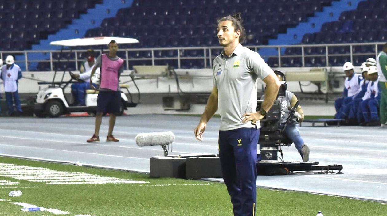 Carlos Giraldo, DT del Atlético Bucaramanga.