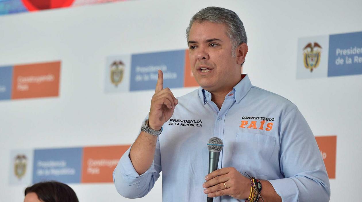 Presidente Iván Duque.