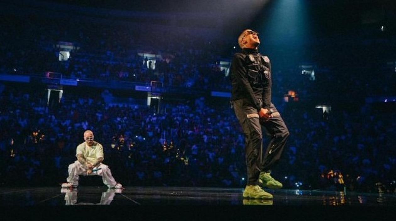 JBalvin y Bad Bunny.