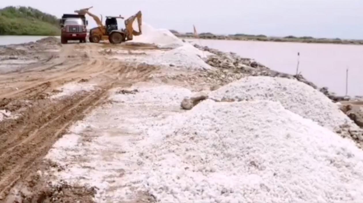 A partir de mañana reiniciará la extracción de sal.