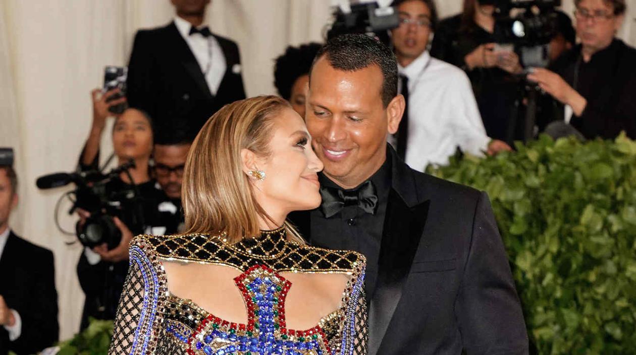  Jennifer López y Alex Rodríguez.