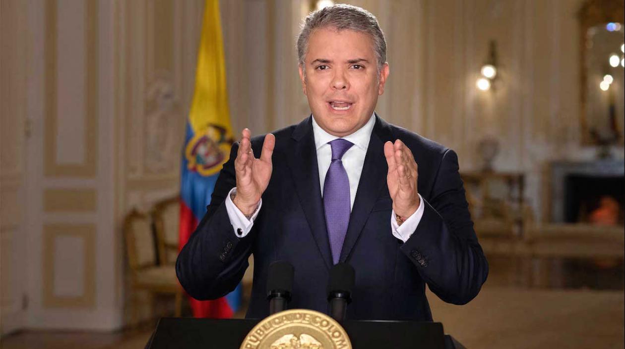 Iván Duque, Presidente de la República.