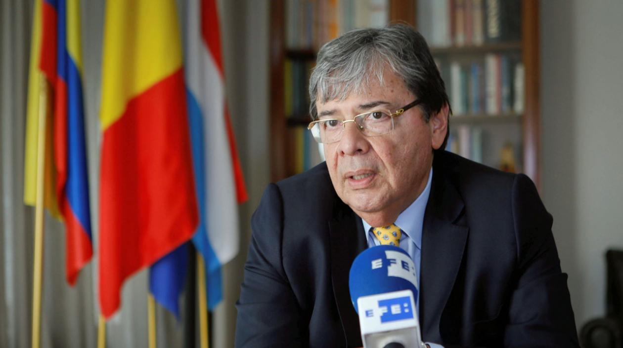 Carlos Holmes Trujillo, canciller colombiano.