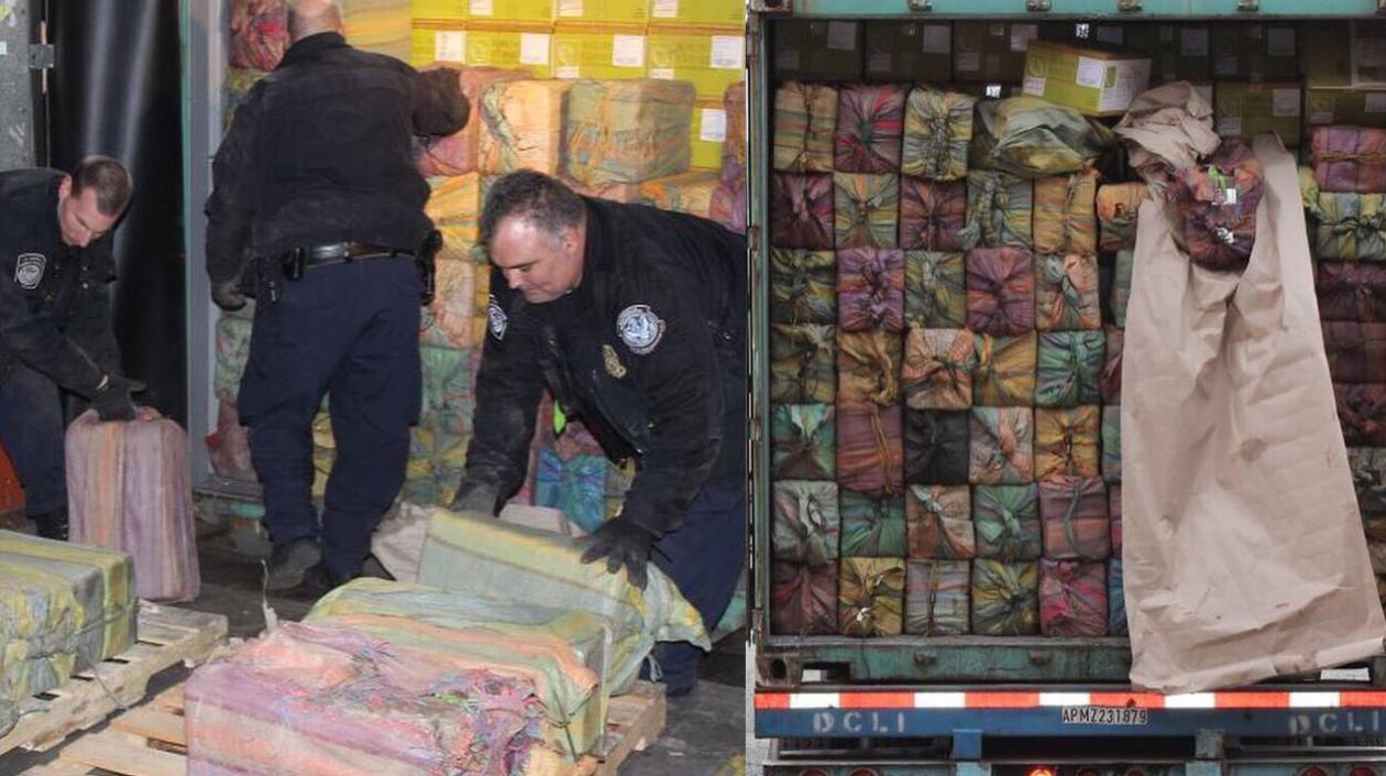 Esta es la captura más grande de cocaína desde hace 25 años 