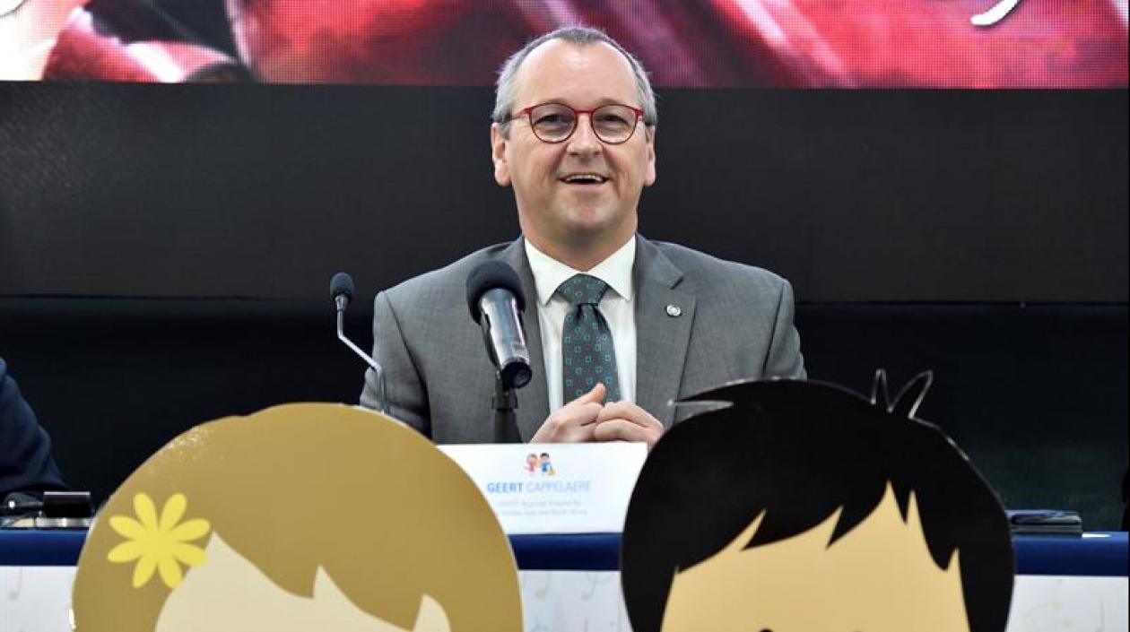 El director regional de UNICEF para Oriente Medio y el Norte de África, Geert Cappelaere.