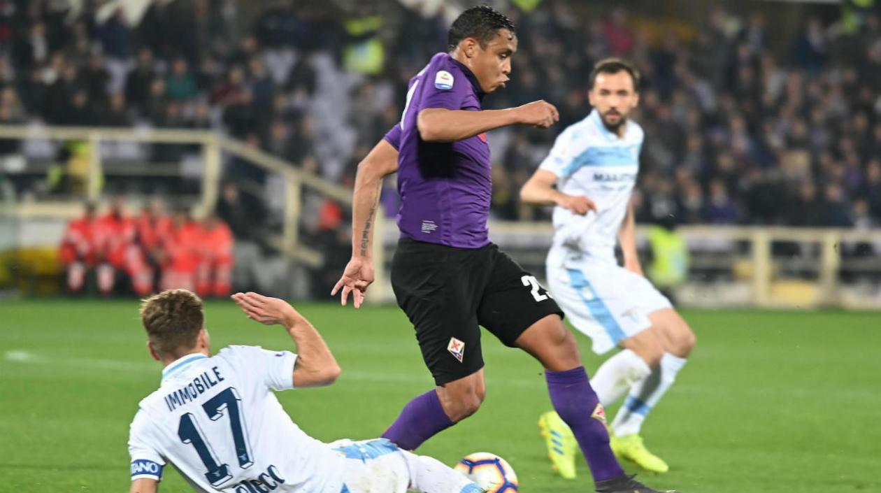 Luis Fernando Muriel, jugador de la Fiorentina. 