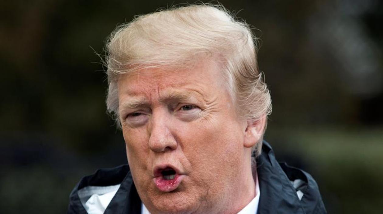 Donald Trump, presidente de Estados Unidos. 