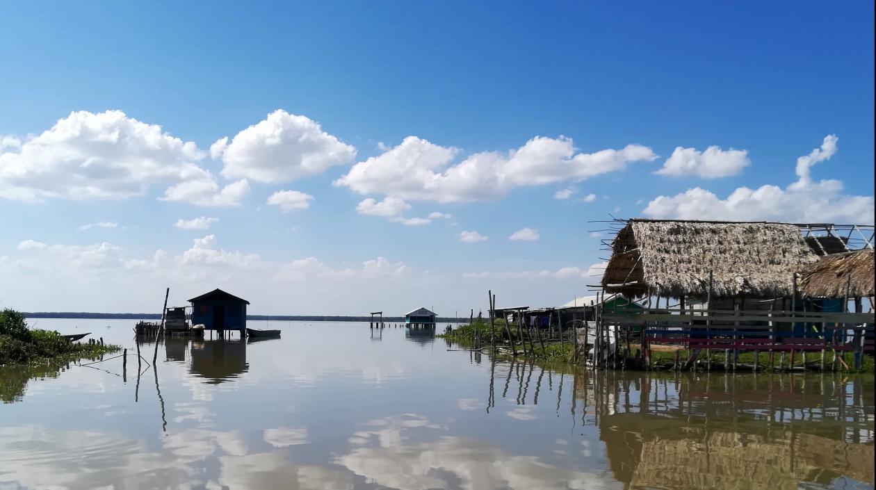 Ciénaga Grande de Santa Marta.