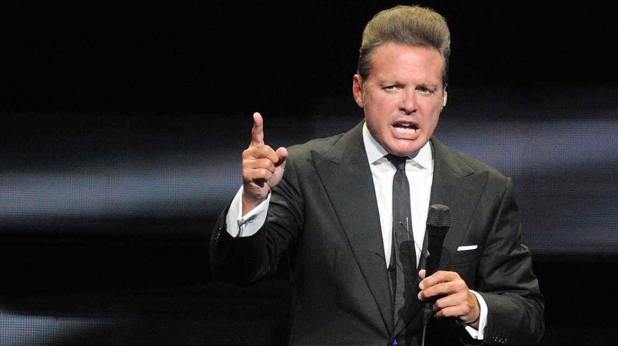 El cantante mexicano Luis Miguel.