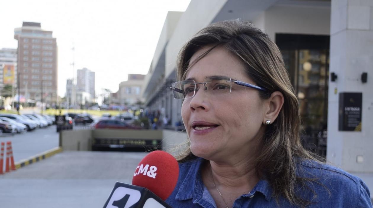 María Teresa Fernández, Secretaria de Cultura del Atlántico.