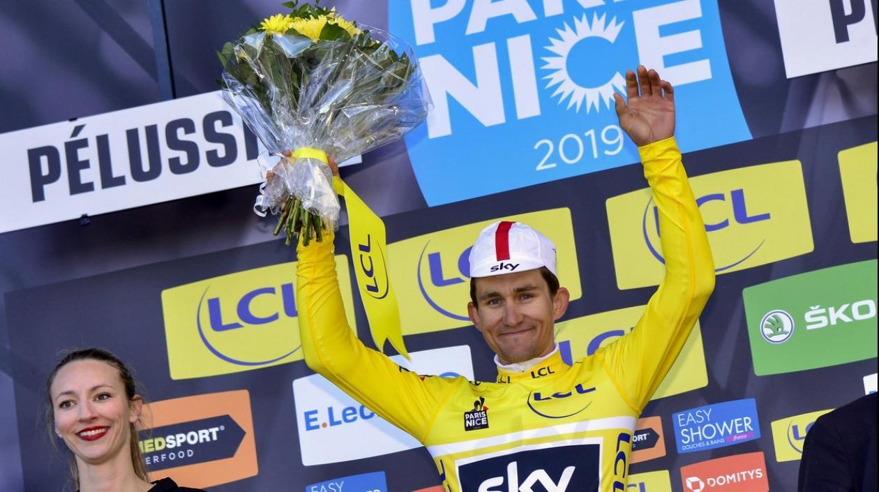 Michal Kwiatkowski, nuevo líder de la carrera. 