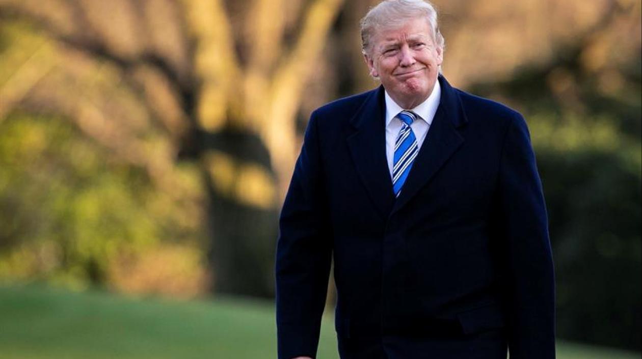 Donald Trump, presidente de Estados Unidos. 