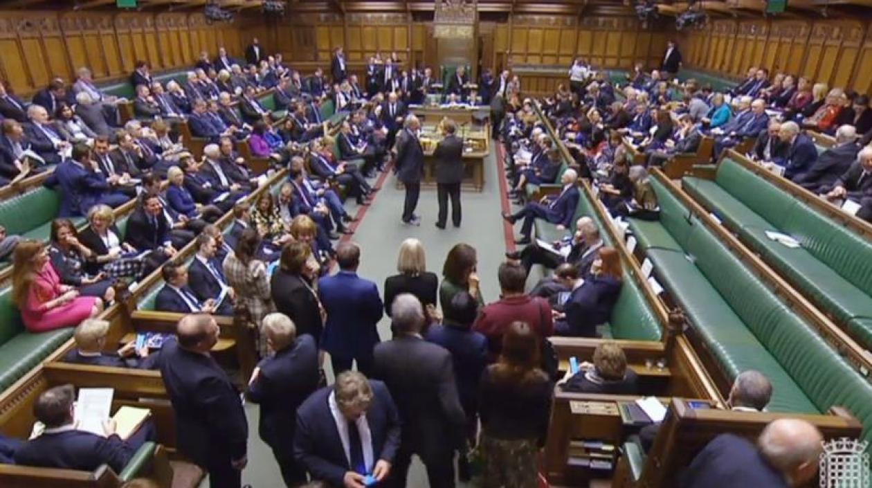 Imagen del Parlamento Británico.