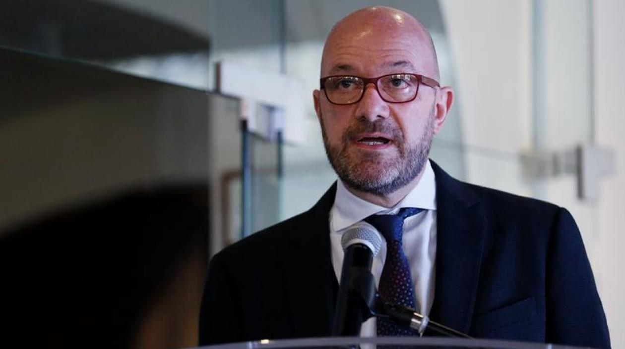 El representante en Colombia de la Alta Comisionada de la ONU, Alberto Brunori.