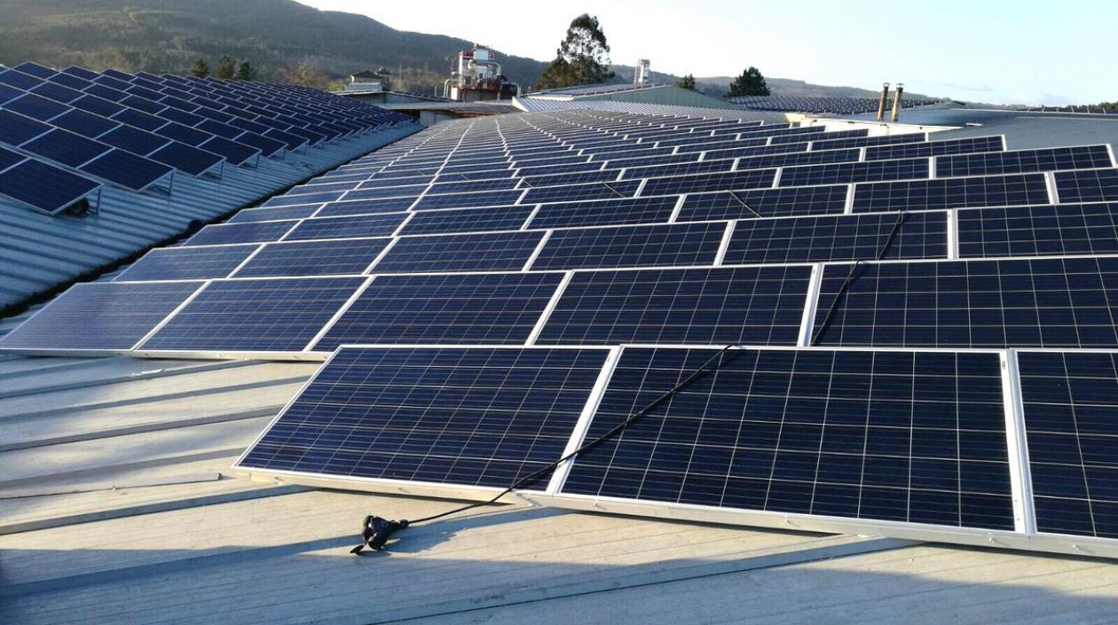 Imagen de referencia de energía fotovoltaica.