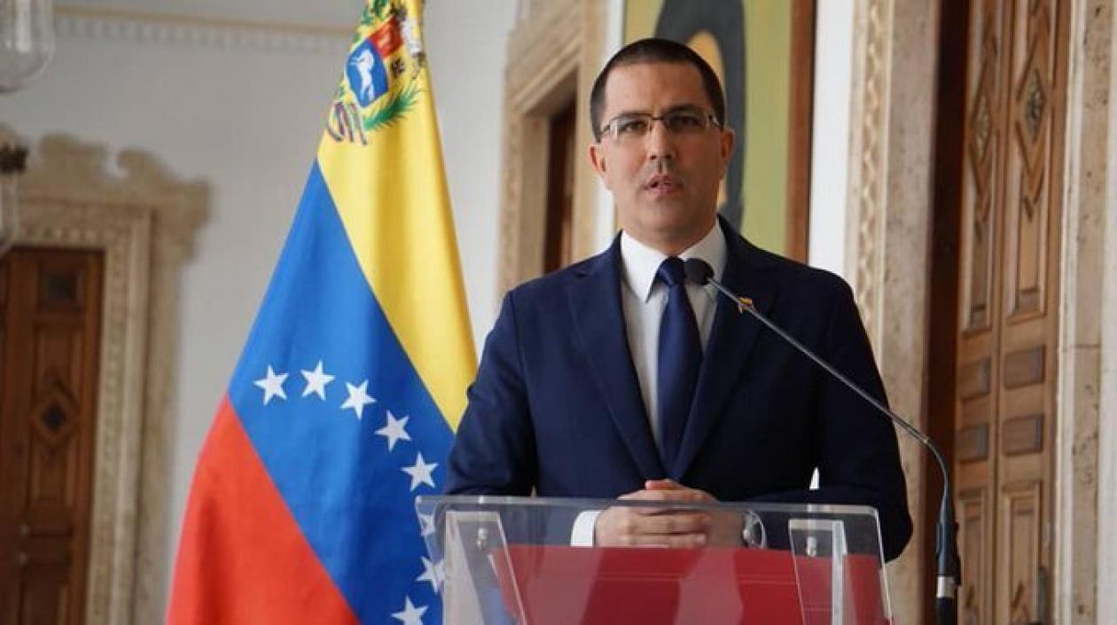 Jorge Arreaza, canciller de Venezuela.