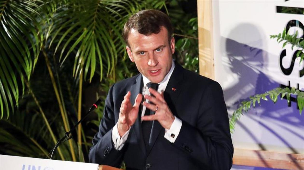 El presidente de Francia, Emmanuel Macron.