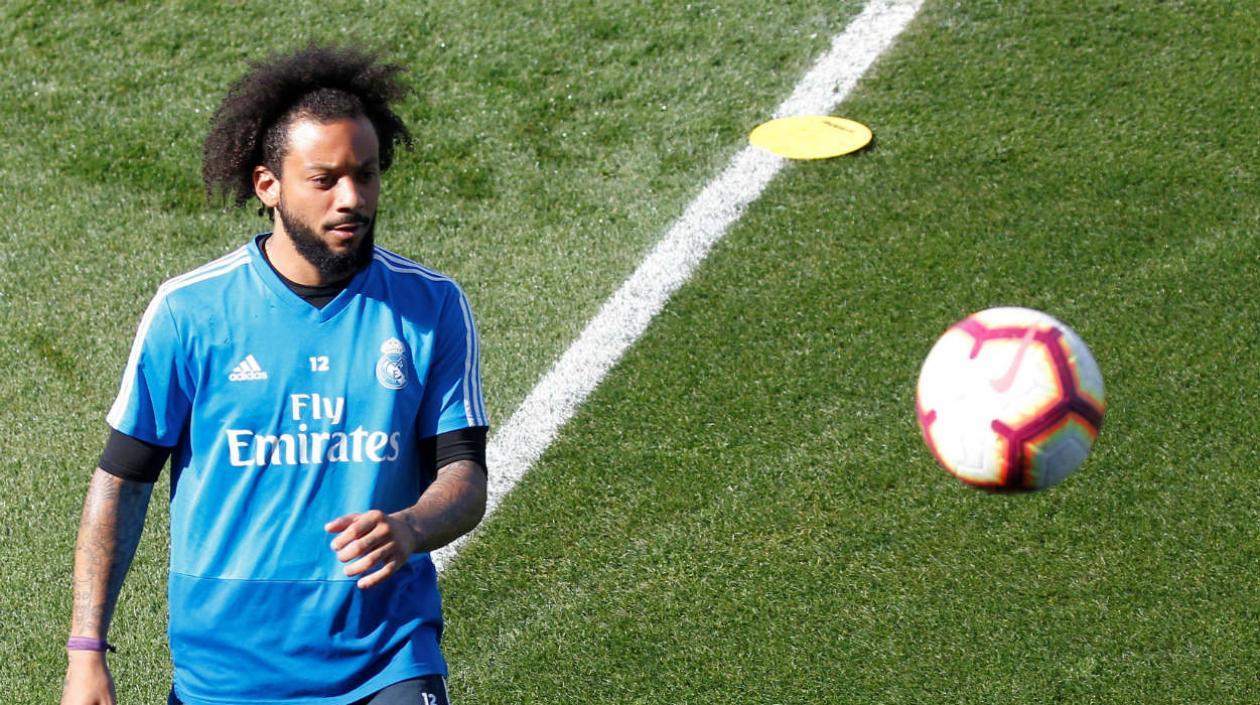 Marcelo, lateral izquierdo del Real Madrid.